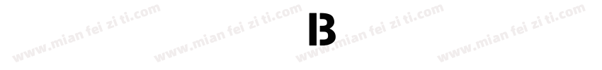 免费英文字体粗体 Bogam字体转换